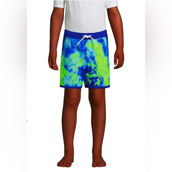 Land’s End Vibrant blue Swim Shorts with hydroliner sz XXL(18) nwot, 014 - Picture 3 of 5